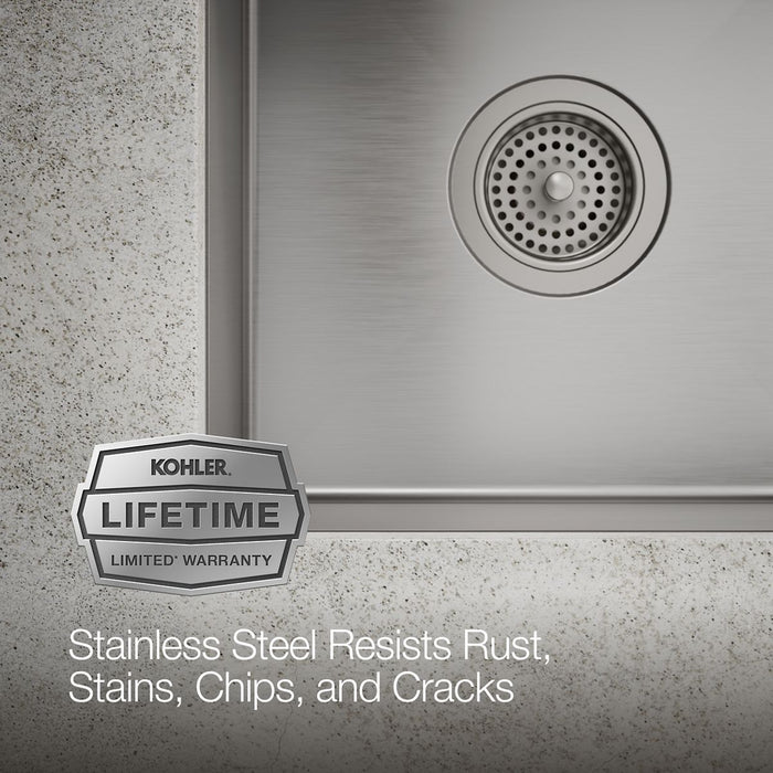 KOHLER K-5287 Strive 15" undermount bar sink