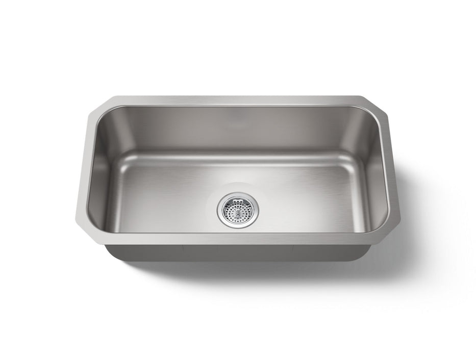 KOHLER Undertone 31-1/4" undermount single-bowl kitchen sink