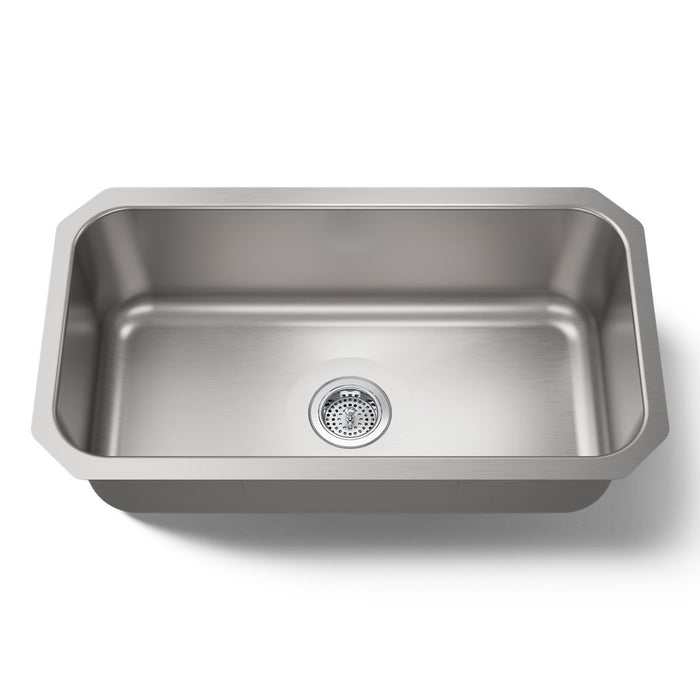 KOHLER Undertone 31-1/4" undermount single-bowl kitchen sink