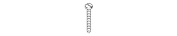 KOHLER K-52971 Screw, Tapping 8 X 1.5