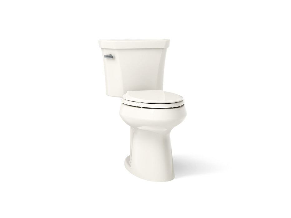 KOHLER K-5298 Highline Two-piece elongated toilet, 1.0 gpf, biscuit