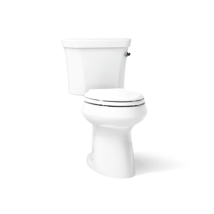 KOHLER K-5298-RA Highline Two-piece elongated toilet, 1.0 gpf, white - view 5