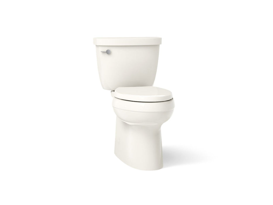 KOHLER K-5310 Cimarron Two-piece elongated toilet with skirted trapway, 1.28 gpf