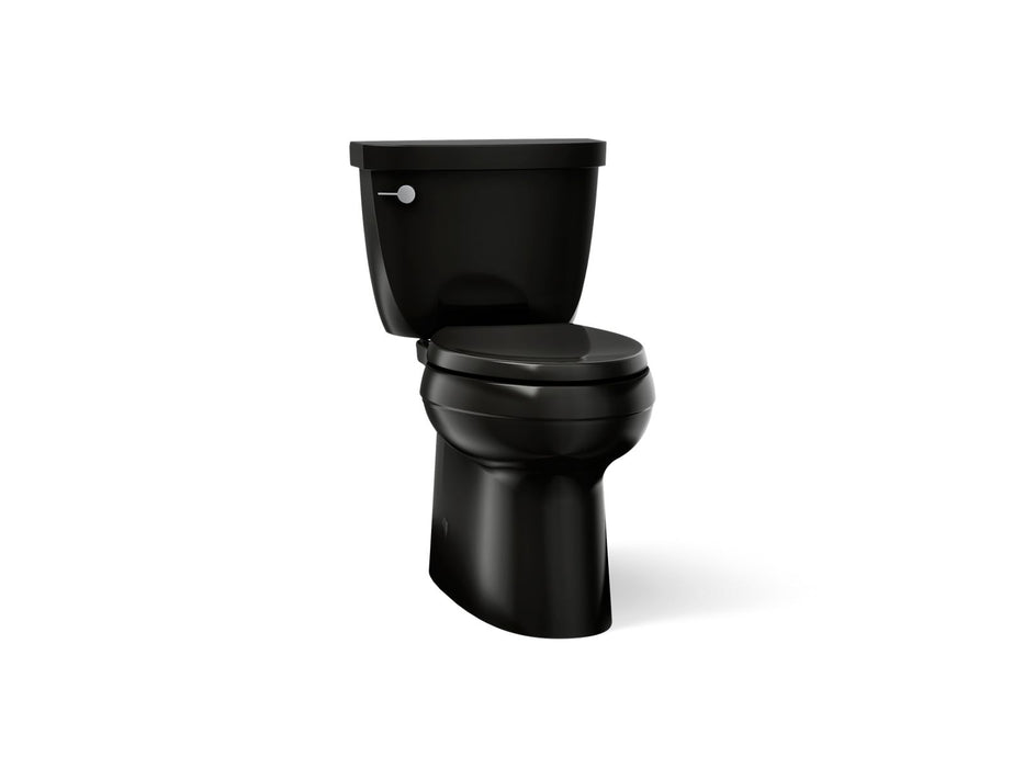 KOHLER K-5310 Cimarron Two-piece elongated toilet with skirted trapway, 1.28 gpf