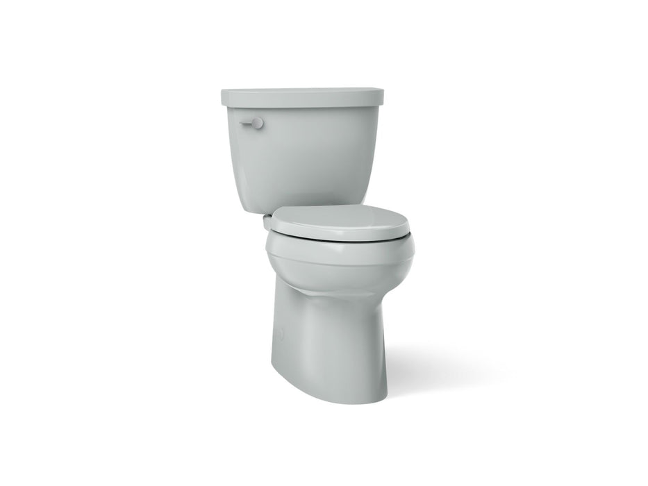 KOHLER K-5310 Cimarron Two-piece elongated toilet with skirted trapway, 1.28 gpf