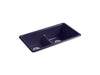 KOHLER Iron/Tones Smart Divide 33" top-/undermount double-bowl kitchen sink