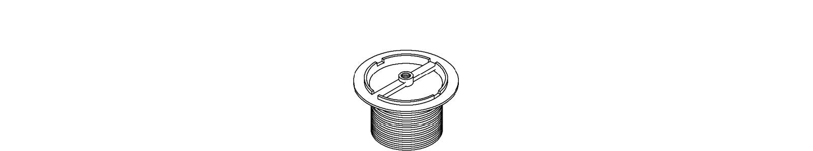 KOHLER K-53148-RP Strainer Body
