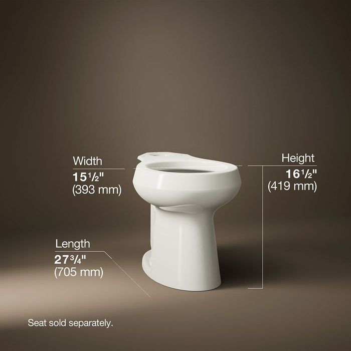 KOHLER Highline Round-front toilet bowl