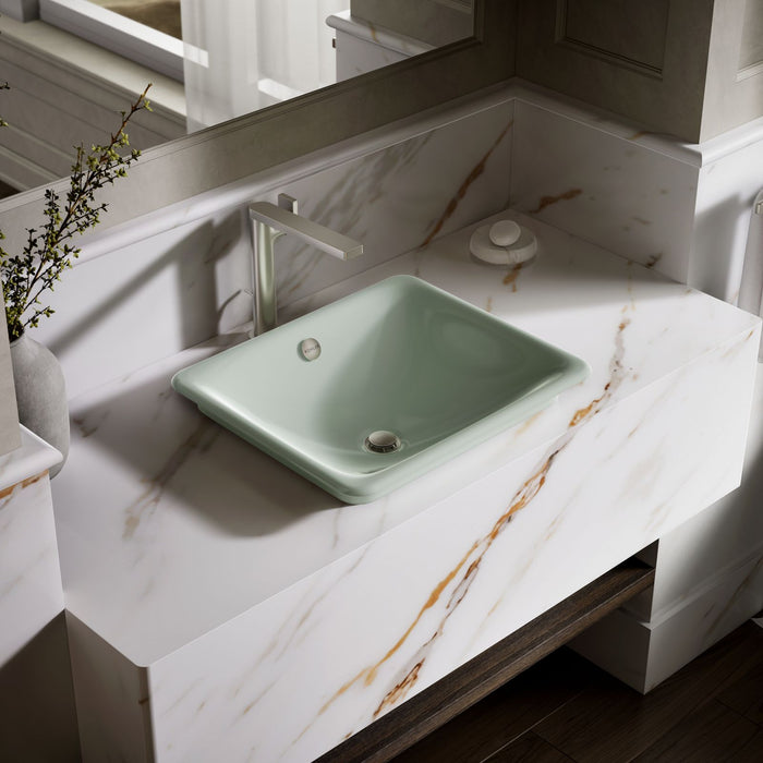 KOHLER K-5400-PAG Iron Plains 18-1/2" rectangular vessel bathroom sink