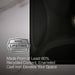 KOHLER K-5400 Iron Plains 18-1/2" rectangular drop-in/undermount bathroom sink, black black - view 2
