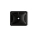 KOHLER K-5400 Iron Plains 18-1/2" rectangular drop-in/undermount bathroom sink, black black - view 3