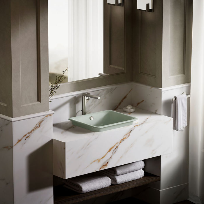 Kohler Iron Plains 18-1/2" rectangular vessel bathroom sink
