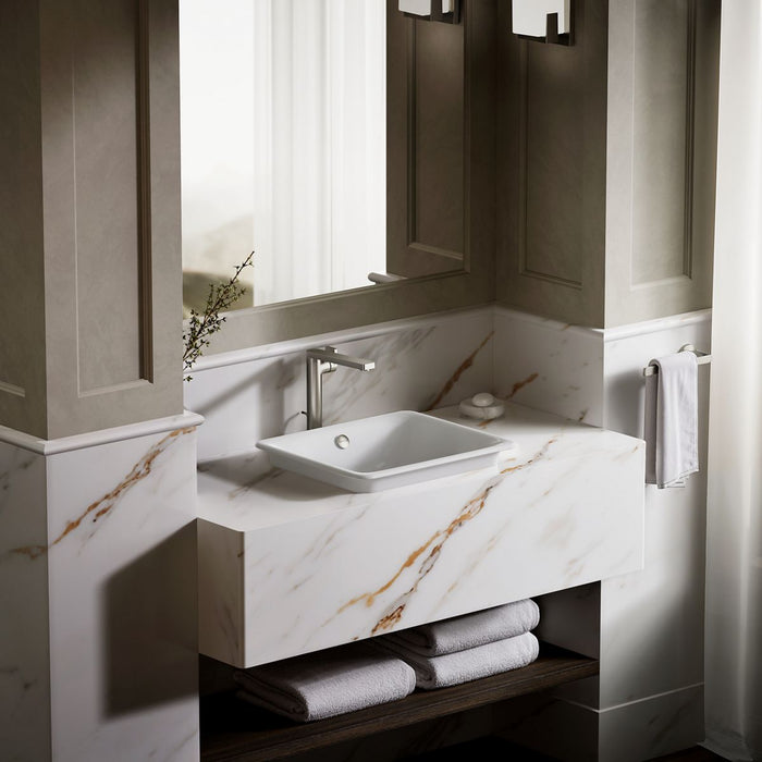 Kohler Iron Plains 18-1/2" rectangular vessel bathroom sink