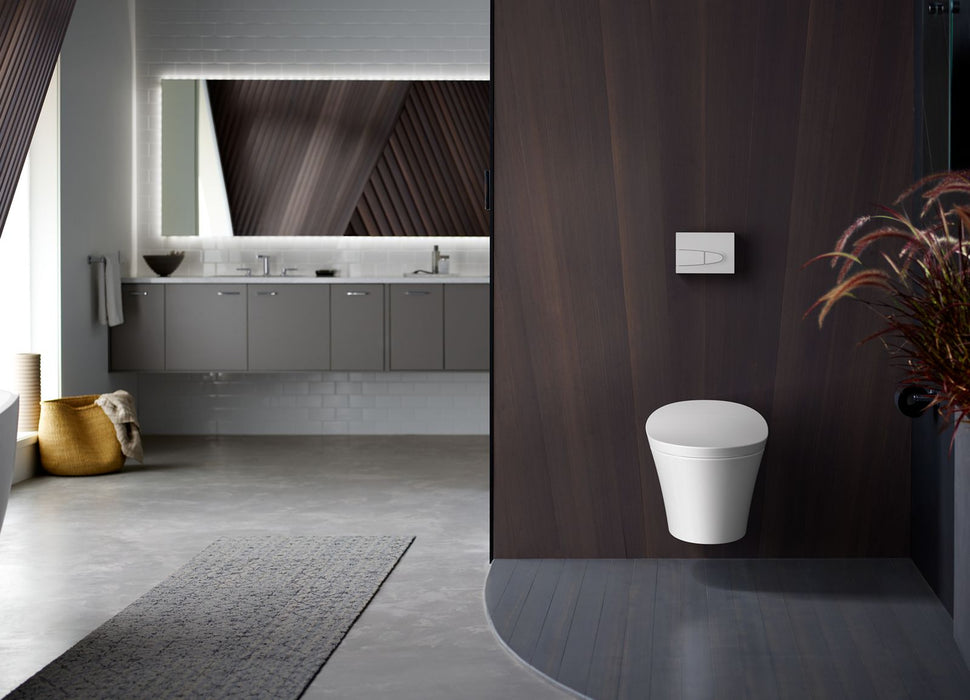 KOHLER K-5402 Veil One-piece Elongated Smart Toilet, Dual-flush
