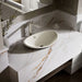 KOHLER K-5403-B Iron Plains 20-3/4" oval vessel bathroom sink