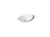 KOHLER K-5403-W Iron Plains 20-3/4" oval vessel bathroom sink