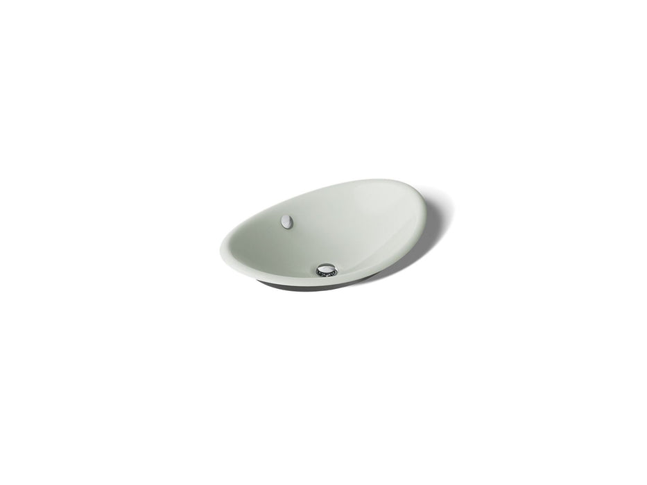 Kohler Iron Plains 20-3/4" oval vessel bathroom sink