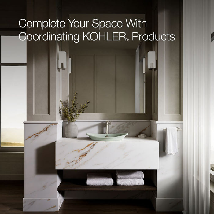 KOHLER K-5403-PAG Iron Plains 20-3/4" oval vessel bathroom sink