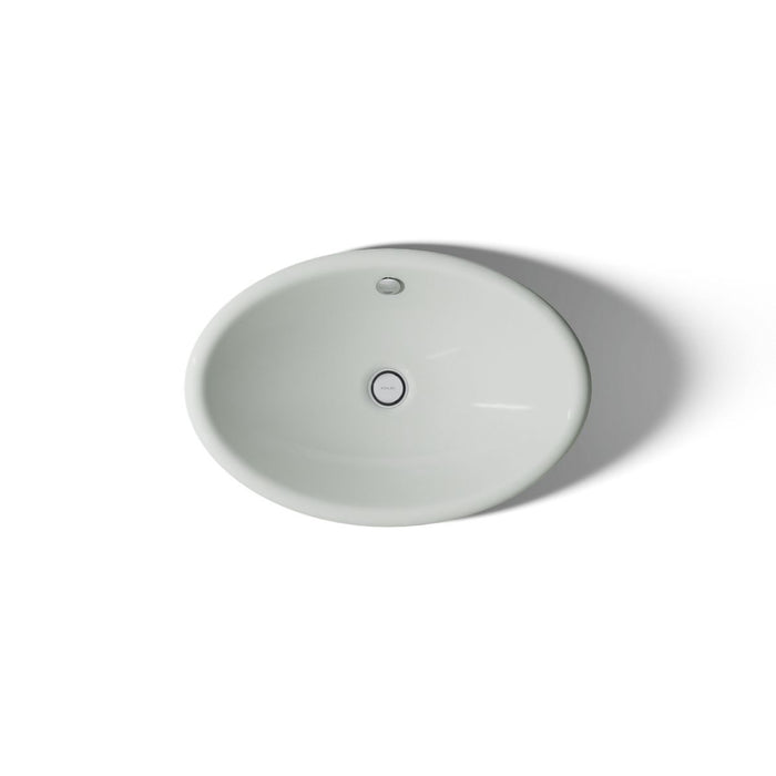 Kohler Iron Plains 20-3/4" oval vessel bathroom sink