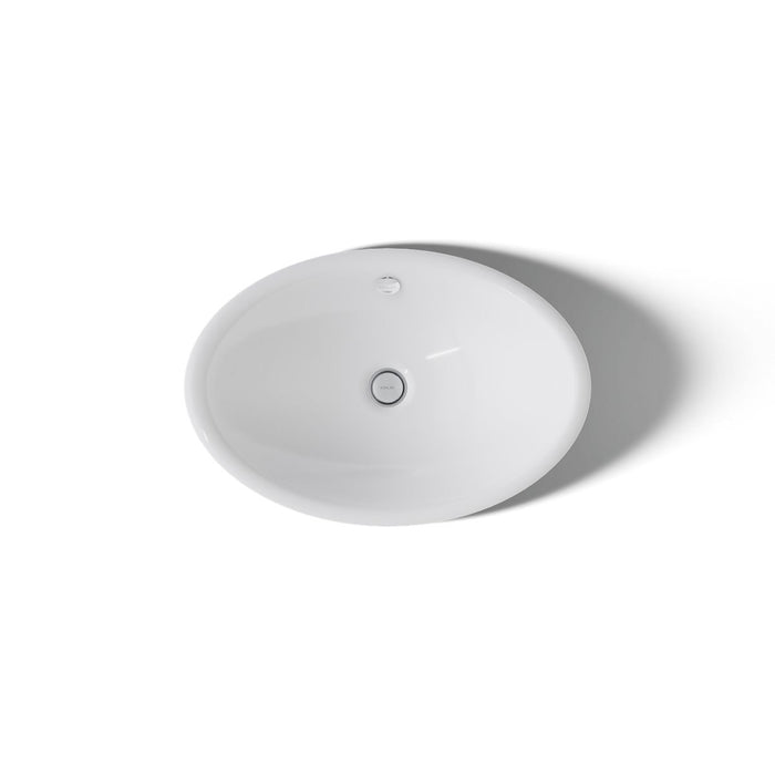 Kohler Iron Plains 20-3/4" oval vessel bathroom sink