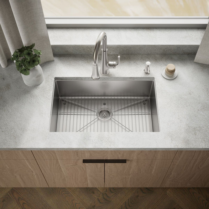 KOHLER K-5409 Strive 29" undermount single-bowl kitchen sink