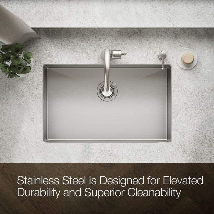 KOHLER Strive 29" undermount single-bowl kitchen sink