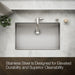 KOHLER Strive 29" undermount single-bowl kitchen sink