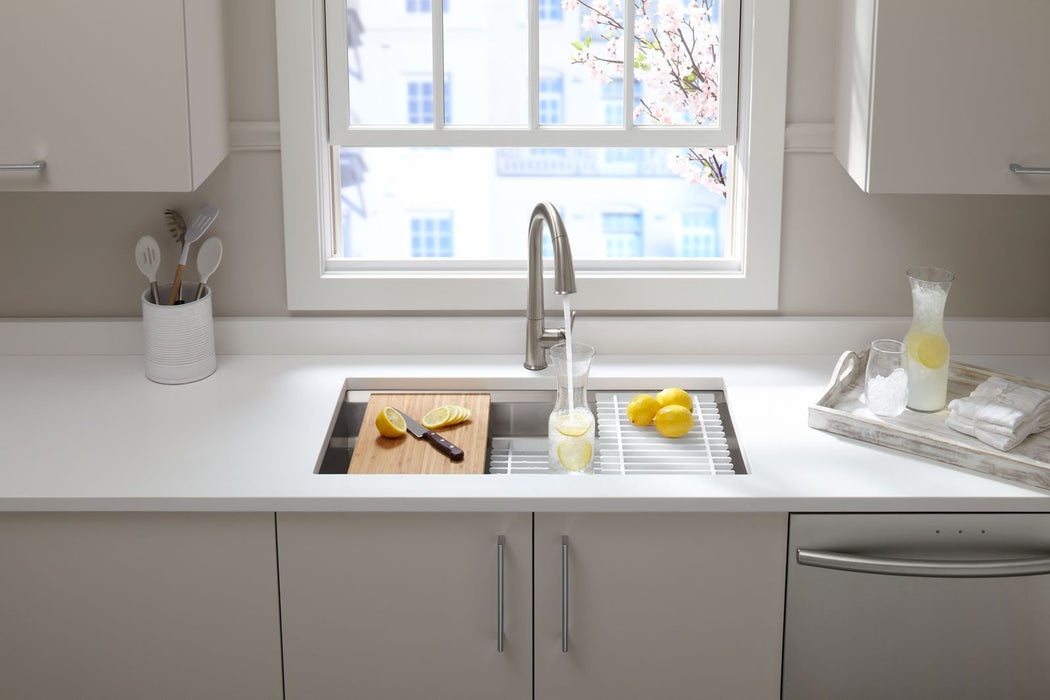 KOHLER K-5411 Stainless steel sink rack, 32-3/4" x 16" for K-5283 Strive kitchen sink