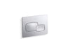 KOHLER Cue Flush actuator plate for 2"x 4" in-wall tank and carrier system