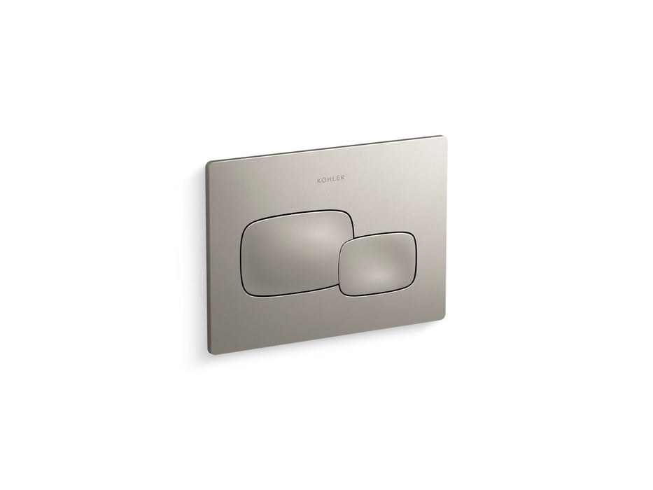 KOHLER Cue Flush actuator plate for 2"x 4" in-wall tank and carrier system