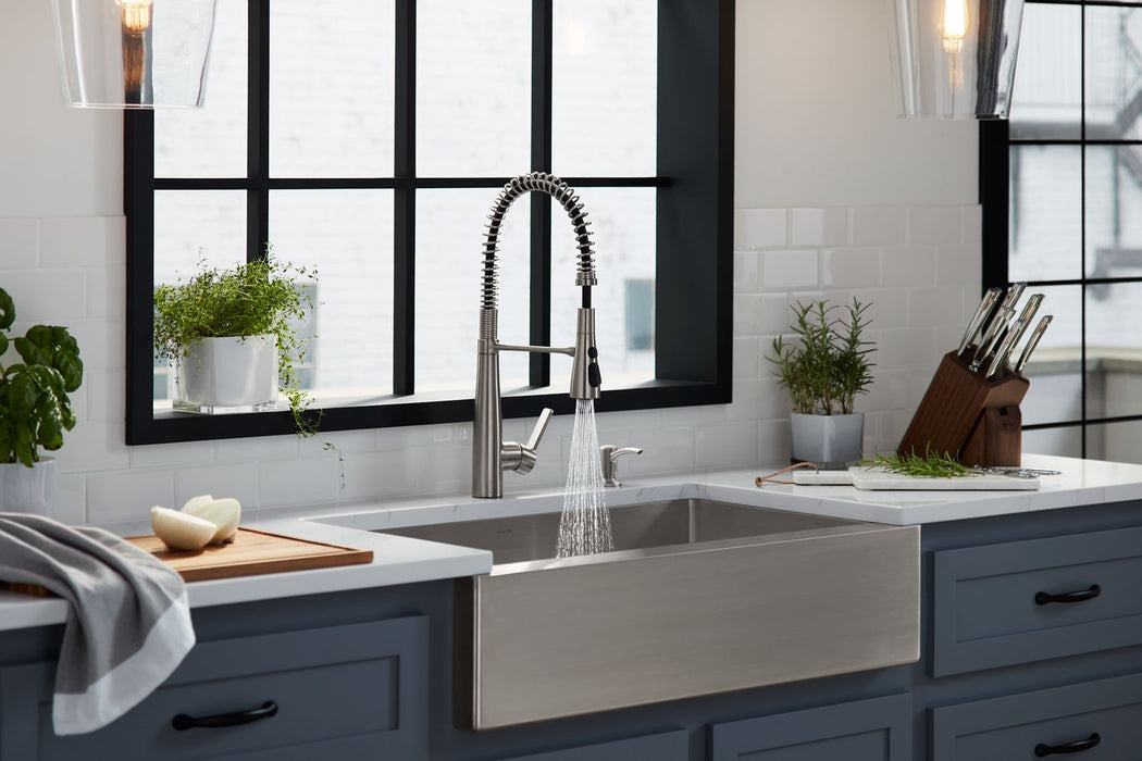 KOHLER K-5415 Strive 35-1/2" undermount single-bowl farmhouse kitchen sink