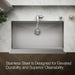 KOHLER Strive 35-1/2" undermount single-bowl farmhouse kitchen sink