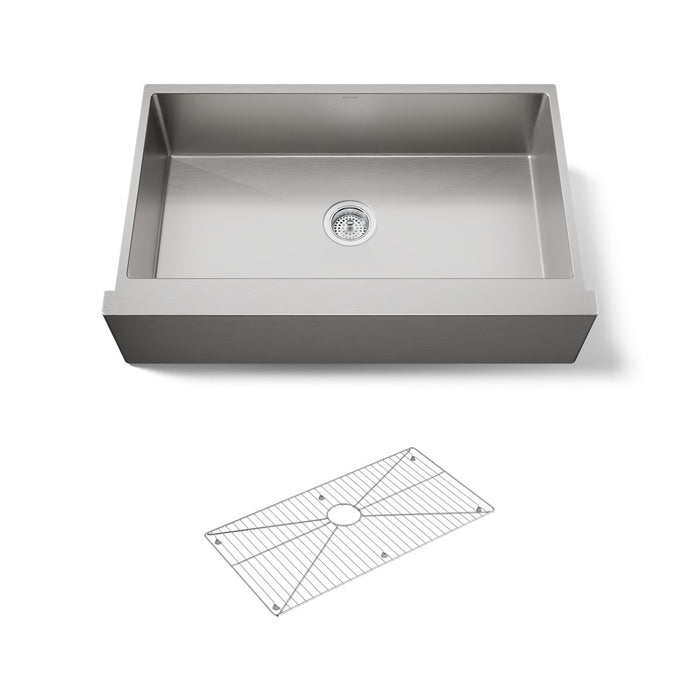 KOHLER Strive 35-1/2" undermount single-bowl farmhouse kitchen sink