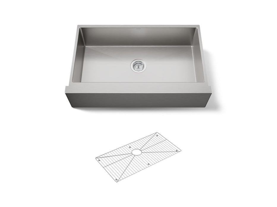 KOHLER K-5415 Strive 35-1/2" undermount single-bowl farmhouse kitchen sink