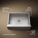 KOHLER K-5417 Strive 29-1/2" undermount single-bowl farmhouse kitchen sink