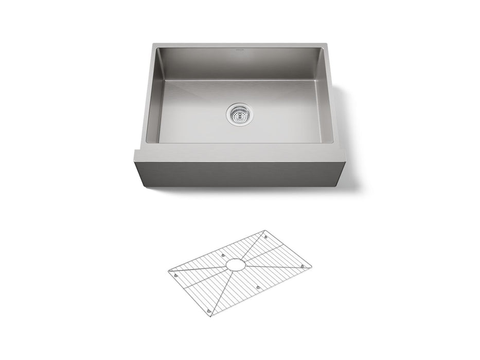 KOHLER Strive 29-1/2" undermount single-bowl farmhouse kitchen sink