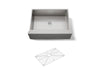 KOHLER K-5417 Strive 29-1/2" undermount single-bowl farmhouse kitchen sink