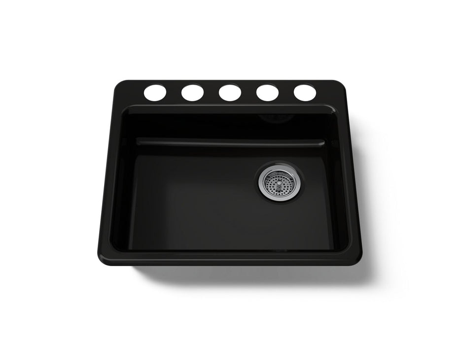 Kohler Riverby 25" undermount single-bowl kitchen sink