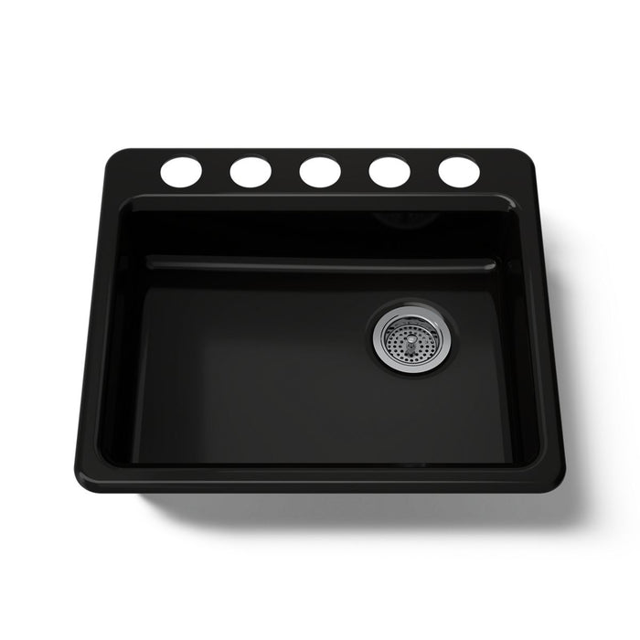 Kohler Riverby 25" undermount single-bowl kitchen sink
