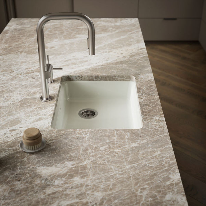 KOHLER K-5479-5U Riverby 25" undermount single-bowl kitchen sink