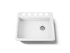 Kohler Riverby 25" undermount single-bowl kitchen sink