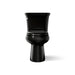 KOHLER K-5481 Highline Two-piece round-front toilet, 1.28 gpf - Black Black