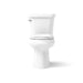 KOHLER K-5481 Highline Two-piece round-front toilet, 1.28 gpf - White