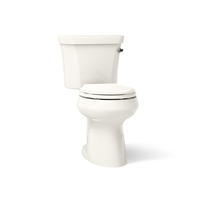 KOHLER K-5481-RA Highline Two-piece round-front toilet, 1.28 gpf - Biscuit