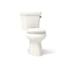 KOHLER K-5481-RA Highline Two-piece round-front toilet, 1.28 gpf - Biscuit