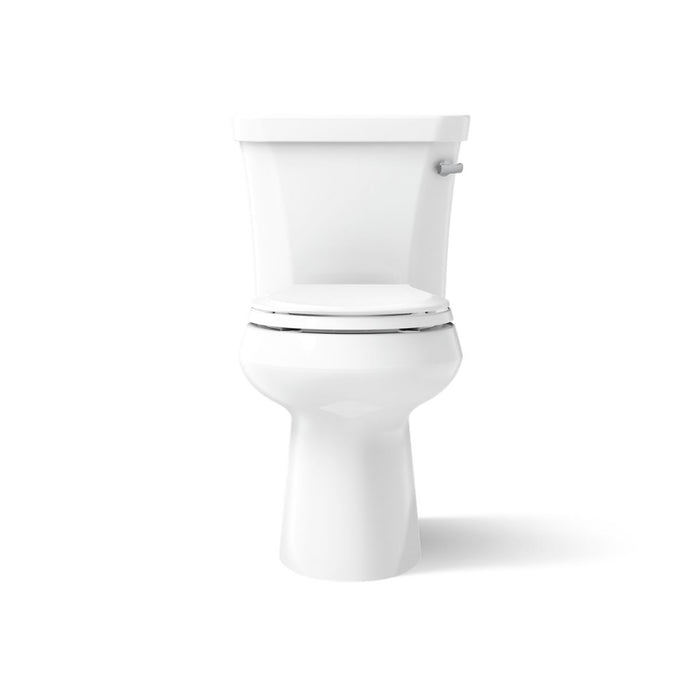 KOHLER K-5481-RA Highline Two-piece round-front toilet, 1.28 gpf - White