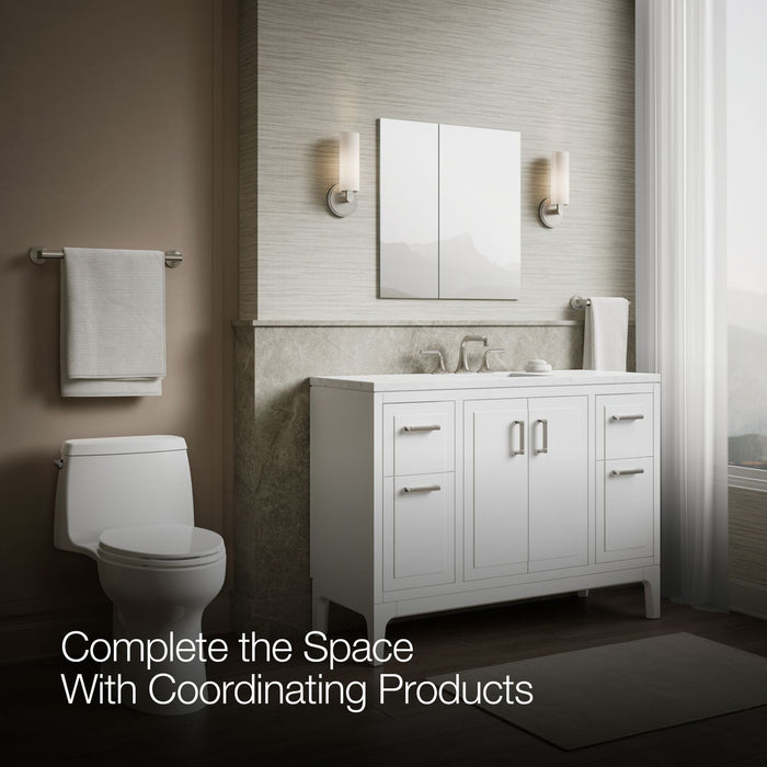 KOHLER K-55063 Embark Slim 25" x 26" rectangular two-door medicine cabinet