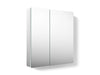 KOHLER K-55063 Embark Slim 25" x 26" rectangular two-door medicine cabinet