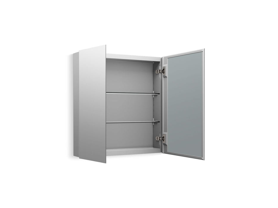 Kohler Embark Slim 25" x 26" rectangular two-door medicine cabinet