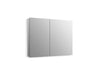Kohler Embark Slim 35" x 26" rectangular two-door medicine cabinet